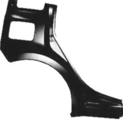 Aile arrière droite pour FIAT PANDA II phase 2 2009-2012, avec bas de caisse, Neuve à peindre