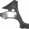 Aile arrière droite pour PEUGEOT 206 ph.2, 2003-2009, (5 portes), Neuve à peindre