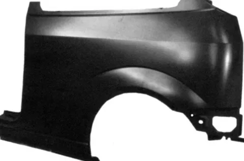 Aile arrière gauche pour FORD FOCUS I phase 2, 2001-2004, Mod. 3 portes, Neuve à peindre