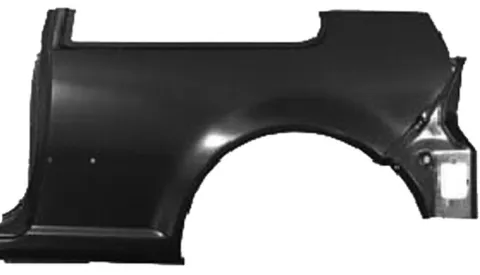Aile arrière gauche pour VOLKSWAGEN GOLF IV, 1998-2003, Mod. 3 portes, Neuve à peindre