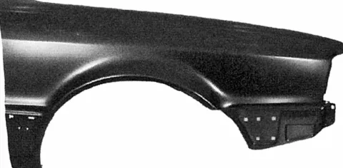 Aile avant droite pour AUDI 80 B4 1991-1994, Neuve à peindre
