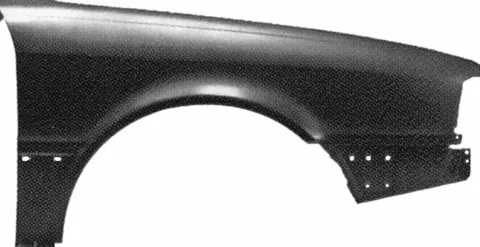 Aile avant droite pour AUDI 80 B4 1991-1994, Modèle galvanisé, Neuve à peindre
