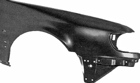 Aile avant droite pour AUDI A6 I 1994-1997, Neuve à peindre