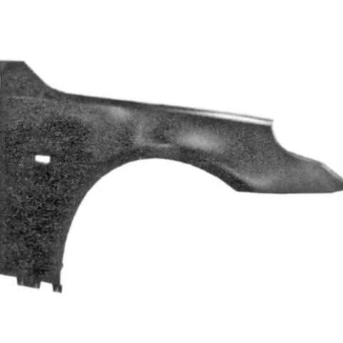 Aile avant droite pour BMW Serie 5 E60-E61, 2003-2007, trou feu clignotant, en aluminium, Neuve à peindre