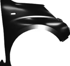 Aile avant droite pour FIAT QUBO, 2008-2016, trou feu clignotant, Neuve à peindre