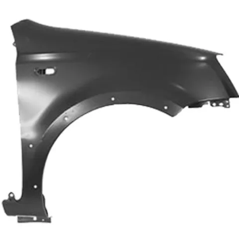 Aile avant droite pour FIAT PANDA 4X4/NAT. POW. 2005-2012, trous moulure, Mod. 4X4 Climbing, Neuve à peindre