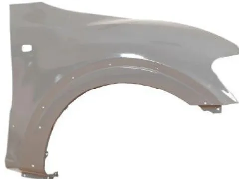 Aile avant droite pour MITSUBISHI PAJERO III phase 2, 2003-2006, avec trous élargisseur d'aile, Neuve à peindre
