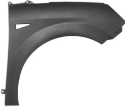 Aile avant droite pour RENAULT SCENIC II phase 2, 2006-2009, trou feu clignotant, Neuve à peindre
