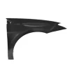 Aile avant droite pour RENAULT LAGUNA III, 2007-2010, noire, neuve