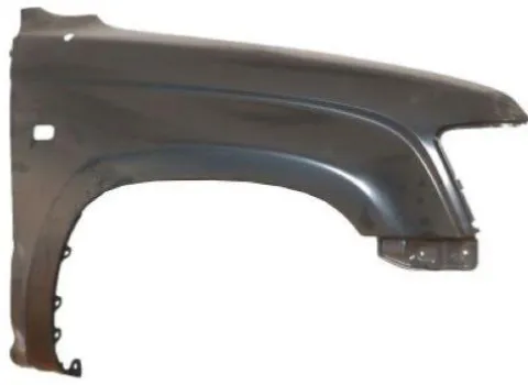 Aile avant droite pour TOYOTA HILUX PICK UP 2001-2005, Mod. 4WD, avec trou antenne radio, Neuf à peindre