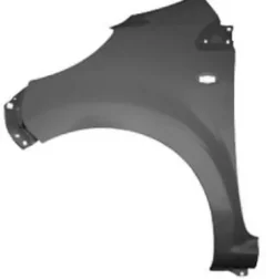 Aile avant gauche pour CITROËN C1 I phase 2, 2009-2012, trou feu clignotant, Neuve à peindre