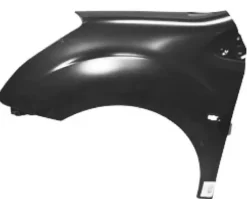 Aile avant gauche pour CITROËN BERLINGO II phase 1, 2008-2012, trou feu clignotant, Neuve à peindre