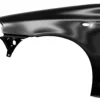 Aile avant gauche pour FIAT PUNTO I 1993-1999, trou feu clignotant, Neuve à peindre