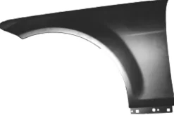 Aile avant gauche pour MERCEDES (W204) CLASSE C COUPE' depuis 2011, en aluminium, Neuve à peindre