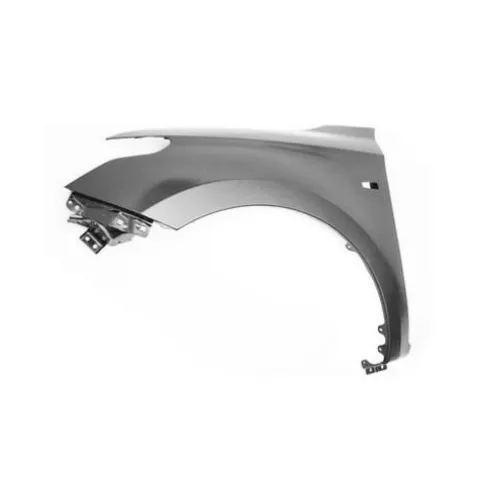 Aile avant gauche pour MITSUBISHI L200 V phase 1, 2015-2019, mod. 2WD, trou clignotant, Neuve à peindre