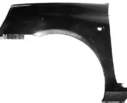 Aile avant gauche pour RENAULT CLIO II phase 2, 2001-2005, Neuve à peindre