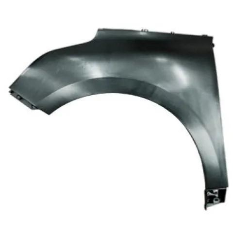 Aile avant gauche pour RENAULT SCENIC IV phase 1 depuis 2016, en plastique, noire, Neuve
