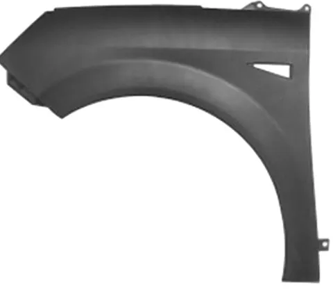 Aile avant gauche pour RENAULT SCENIC II phase 1, 2003-2006, trou feu clignotant, Neuve à peindre