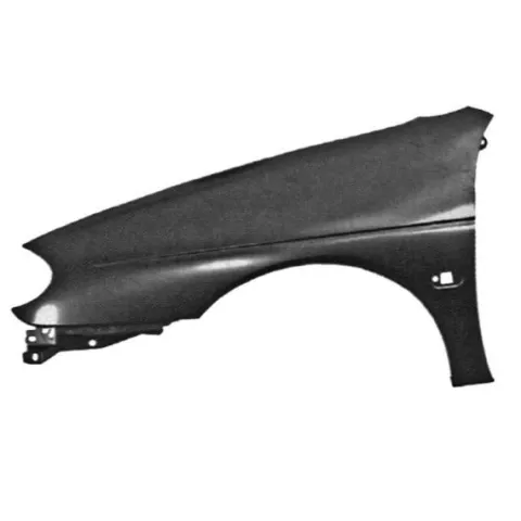 Aile avant gauche pour RENAULT MEGANE I phase 2, 1999-2002, Mod. Berline/COACH, Neuve à peindre