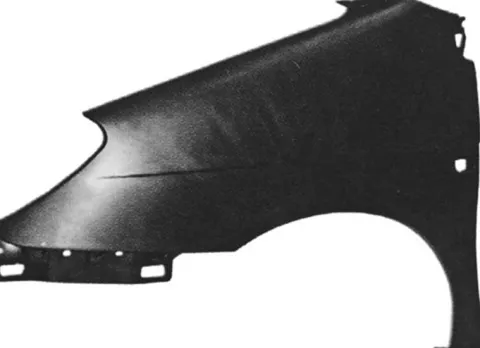 Aile avant gauche pour RENAULT SCENIC I phase 2, 1999-2003, trou feu clignotant, Neuve à peindre
