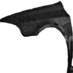 Aile avant gauche pour RENAULT LAGUNA II Phase 2, 2005-2007, Neuve à peindre