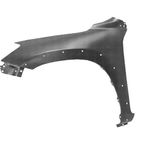 Aile avant gauche pour TOYOTA RAV4, 2009-2010, avec trous embout d'aile, Neuve à peindre