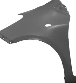 Aile avant gauche pour TOYOTA YARIS II phase 1, 2005-2009, trou feu clignotant, Neuve à peindre