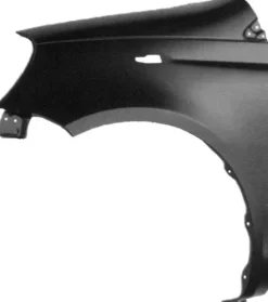 Aile avant gauche pour TOYOTA YARIS I phase 2, 2003-2005, trou feu clignotant, Neuve à peindre