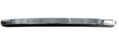 Bandeau arrière pour FIAT 500 phase 1, 2007-2015, chromé/noire, moulure pare chocs arrière