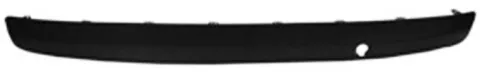 Bandeau arrière pour PEUGEOT 207+, 2012-2014, noir, moulure pare chocs arrière