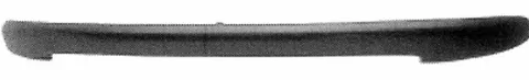 Bandeau avant pour PEUGEOT 206 ph.2, 2003-2009, moulure noire pare chocs avant, Neuf
