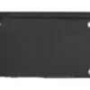 Bandeau porte plaque immatriculation avant pour AUDI Q7 I ph. 2 2009-2015, noir brillant, Neuf