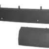 Bandeaux pare chocs avant pour RENAULT CLIO II phase 2, 2001-2005, moulures noires, kit 3 pièces