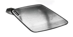 Cache crochet de pare chocs avant pour VOLVO XC60 II 2017-2021, noir sans apprêt , Neuf