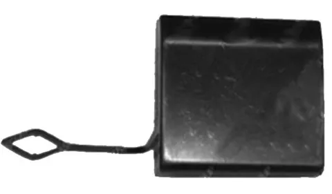 Cache crochet de remorquage avant pour MERCEDES (W203) CLASSE C ph. 2 2004-2007, Mod. ELEGANCE/AVANTGARDE, Neuf