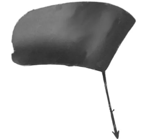 Cache crochet de remorquage pare chocs arrière pour ALFA ROMEO 147 de 2004 a 2010, Neuf à peindre