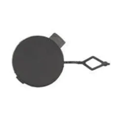 Cache crochet de remorquage arrière pour CITROEN C3 III phase 1 2016-2020, noir gaufré, Neuf