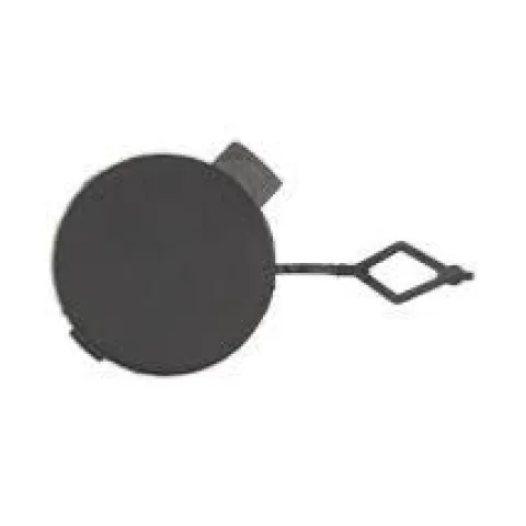 Cache crochet de remorquage arrière pour CITROEN C3 III phase 1 2016-2020, noir gaufré, Neuf