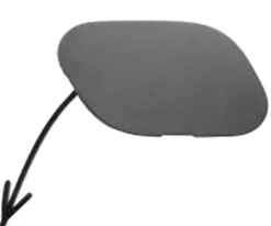 Cache crochet de remorquage pour OPEL CORSA E 2015-2019, pare chocs avant, Neuf