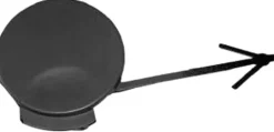 Cache crochet de remorquage arrière pour OPEL CORSA D phase 1, 2006-2010, Neuf