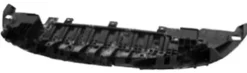 Cache de protection inférieur pour RENAULT MEGANE III ph.2, 2012-2014, déflecteur pare chocs avant