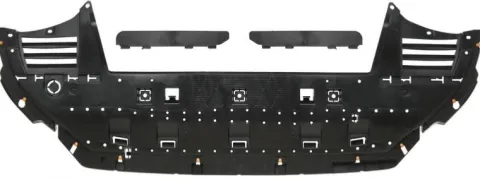 Cache de protection inférieur pour CITROËN BERLINGO III ph.1 2018-2024, avec spoiler 40 mm., déflecteur pare chocs avant, Neuf