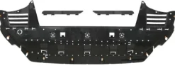 Cache de protection inférieur pour PEUGEOT PARTNER III ph.1 2018-2024, avec spoiler 25 mm., déflecteur pare chocs avant, Neuf