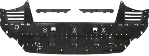Cache de protection inférieur pour PEUGEOT PARTNER III ph.1 2018-2024, avec spoiler 25 mm., déflecteur pare chocs avant, Neuf