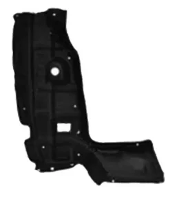 Cache de protection moteur pour TOYOTA YARIS II phase 1, 2005-2009, côté gauche, (modèle essence)