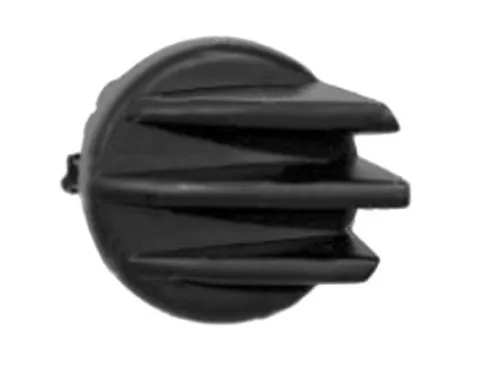 Cache feu antibrouillard avant droit pour CITROËN JUMPY II 2007-2016, noir, pare chocs avant