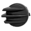 Cache feu antibrouillard gauche pour PEUGEOT EXPERT I phase 2, 2004-2006, noir, pare chocs avant