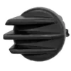 Cache feu antibrouillard avant gauche pour CITROËN JUMPY II 2007-2016, noir, pare chocs avant