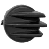 Cache feu antibrouillard droit pour CITROËN JUMPY I phase 2, 2004-2006, noir, pare chocs avant