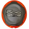 Cache moyeu roue noir pour FIAT 500L phase 1 2012-2017, pour jantes en alliage, bord rouge, rond, Neuf